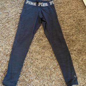 Grey thermal Pink leggings